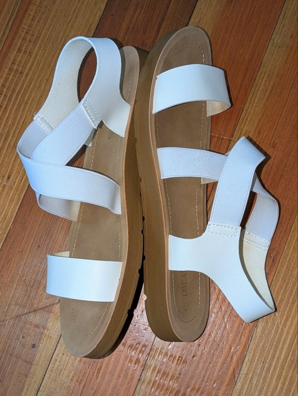 DREAM PAIRS - SIZE 10 BLACK & WHITE - Picture 5 of 15